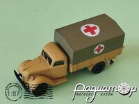 Ford GT 917 санитарный с прицепом, Восточная Пруссия (1944) 586362 [IO]