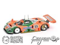 Mazda 787B №55 Winner 24 Hours of Le Mans, V.Weidler/J.Herbert/B.Gachot (1991) MW1ALA0016