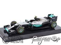 Mercedes F1 W07 Hybrid №6 World Champion Formula 1, Nico Rosberg (2016) DCF1LAC029