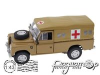 Land Rover Series III 109 Soft Top Military Ambulance (1975) CR037 [NT]