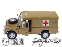 Land Rover Series III 109 Soft Top Military Ambulance (1975) CR037 [NT]