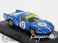 Renault Alpine A210 №57 24 Hours of Le Mans, A.Le Guellec/A.Serpaggi (1968) MW1ALA0027