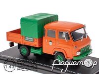 Saviem SG3 MB 35 Double Cabine Plateau Transporteur Jean Lefebvre (1970) G111N052