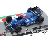 Osella FA1 F №24 French Grand Prix Formula 1, Piercarlo Ghinzani (1984) F1AC185