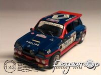 Renault 5 Maxi Turbo №3 Ралі Тур Корсики (з фігурками гонщиків) (1985) 122186 [AM]
