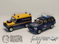 Набор моделей Land Rover + Range Rover (2шт) 667110 [IS]