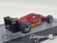 Ferrari F1-86 №28, S.Johansson (1986) F1F58 [LS]