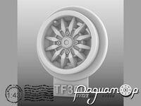 Диски Compomotive TF300 ВАЗ-2106 экспорт + резина (4шт) 43-494 [SS]