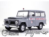 Поліцейські машини світу №60, Willys Rural Wagon Поліція Бразилії (1960) PMM60 [LS]