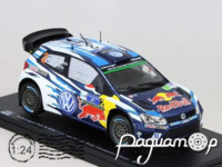 Volkswagen Polo R WRC №2 Rally Mexico, J.m.latvala-M.antilla (2016) AAWRC003