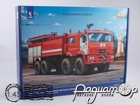 Сборная модель КамАЗ-6560 AA-13-60 Пожарная автоцистерна (поздняя кабина) 1476AVD [SV]