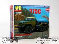 Збірна модель УРАЛ-375С 1392AVD [MA]
