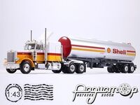 Peterbilt 359 с полуприцепом-цистерной 