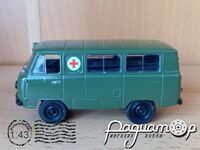 Автомобіль на службі №27, УАЗ-450А Військова санітарна служба (1958) ANS27 [SA]***
