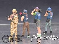 Украинские военные корреспонденты (4 фигруки) 173070