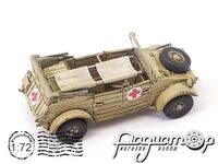Volkswagen Kubelwagen Type 82, санитарный вариант, Африканский корпус (DAK) (1943) LE2027