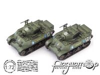 Набор из двух танков M3A3: «L1 Verdelon» и «L2 Limagne», Освобождение Парижа (1944) RP1044