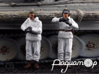 Командование немецкого танка, зима (2 фигурки) 236559