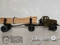 ГАЗ-63 лесовоз с роспуском (с грузом) (1958) 924070 [DA]*