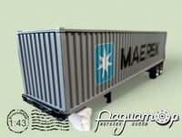 Полуприцеп контейнерный MAERSK 511382 [MA]*