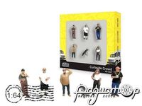 Figure set Curbside Crowd (6 фігурок) AD-2429 [DB]
