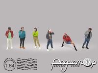 Figure set Hanging Out 3 (6 фігурок) AD-2430 [DB]