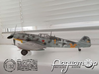 Одномоторный поршневой истребитель-низкоплан Messerschmitt Bf 109G (1942) 417038 [OV]