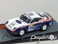 Porsche 959 №186 Paris-Dakar Rally, R.Metge-D.Lemoyne (1986) POR055