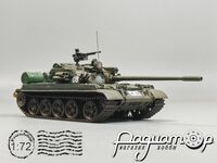 Основной танк Т-55АМД-1 с комплексом активной защиты «Дрозд» (1983) 433002