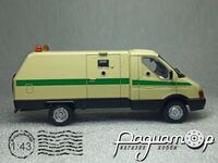 Автомобиль на службе №14, ГАЗ-3302 «Ратник» инкасация (1994) ANS14-2 [VZ]***