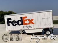 Напівпричіп-фургон FedEx (довжина 17см) 676705*