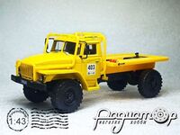 Автолегенды СССР Грузовики Спецвыпуск №5, Урал-43206 Трак-Триал (1980) ALGS05 [VZ]
