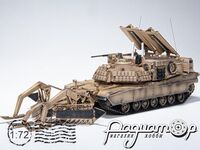 Броньована машина розмінування M1150 Assault Breacher Vehicle на шасі M1 Abrams (2009) 720798