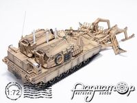 Броньована машина розмінування M1150 Assault Breacher Vehicle на шасі M1 Abrams (2009) 720798