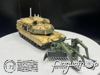 Бронированная машина разминирования M1150 Assault Breacher Vehicle на шасси M1 Abrams (2009) 720799