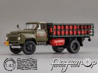 СТБ1-52-08 Автомобиль для транспортировки баллонов со сжиженным газом, УзССР (1981). 105243-2