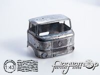 Сборная модель IFA W50LA бортовой (с тентом) 1568AVD