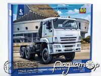 Збірна модель КамАЗ-65225 (рестайлінг) сідловий тягач 1689AVD