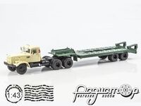 КРАЗ-258Б1 с полуприцепом ЧМЗАП-5523 (1977) SSM7070 [SV]