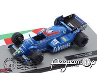 Osella FA1F №24 French Grand Prix Formula 1, Piercarlo Ghinzani (1984) F1AC185
