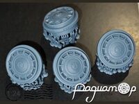Диски з ковпаками ГАЗ-31 Волга (тип-2) (4шт) ST128 [SS]