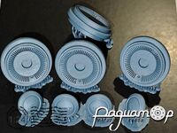 Диски з ковпаками ГАЗ-21 Волга Таксі (тип-2) 