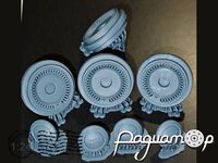 Диски з ковпаками ГАЗ-21 Волга Таксі (тип-3) 