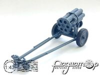 Реактивний шестиствольний міномет 150-мм Nb.W 41 (Nebelwerfer) (1940) 257554 [BR]