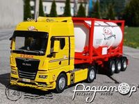 Camiones Espanoles №5, MAN TGX із напівпричепом-газовозом Felix (2021) CE005 [LB]