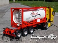 Camiones Espanoles №5, MAN TGX із напівпричепом-газовозом Felix (2021) CE005 [LB]