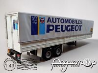 Полуприцеп тентованый Peugeot (двухосный) 223966 [MA]