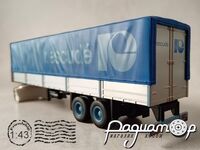 Полуприцеп тентованый R.ESCUDE (двухосный) 223967 [MA]
