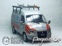Автомобиль на службе №60, ГАЗ-27527 «Соболь» техпомощь (1998) ANS60 [VZ]