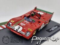 Ferrari 312 P №3 1000km Spa-Francorchamps (1972) CF11 [LS]